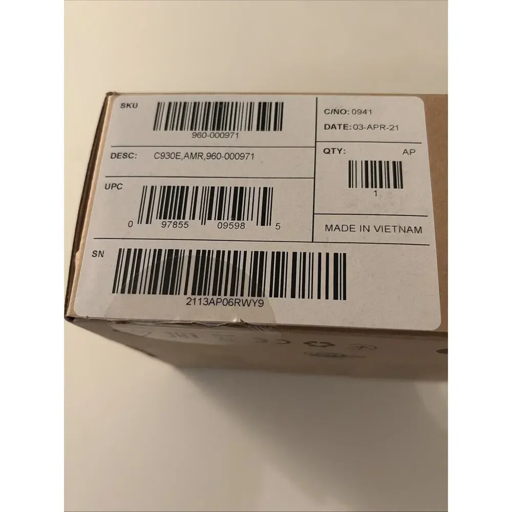 Logitech C930e Webcam Ultra Wide Angle